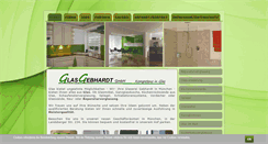 Desktop Screenshot of glas-gebhardt.de